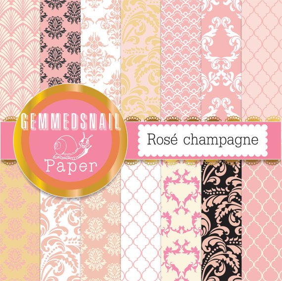 debbz5's tweet image. Damask digital paper. 'rosé champagne' blush wedding.. etsy.com/listing/207231… #printablepatterns