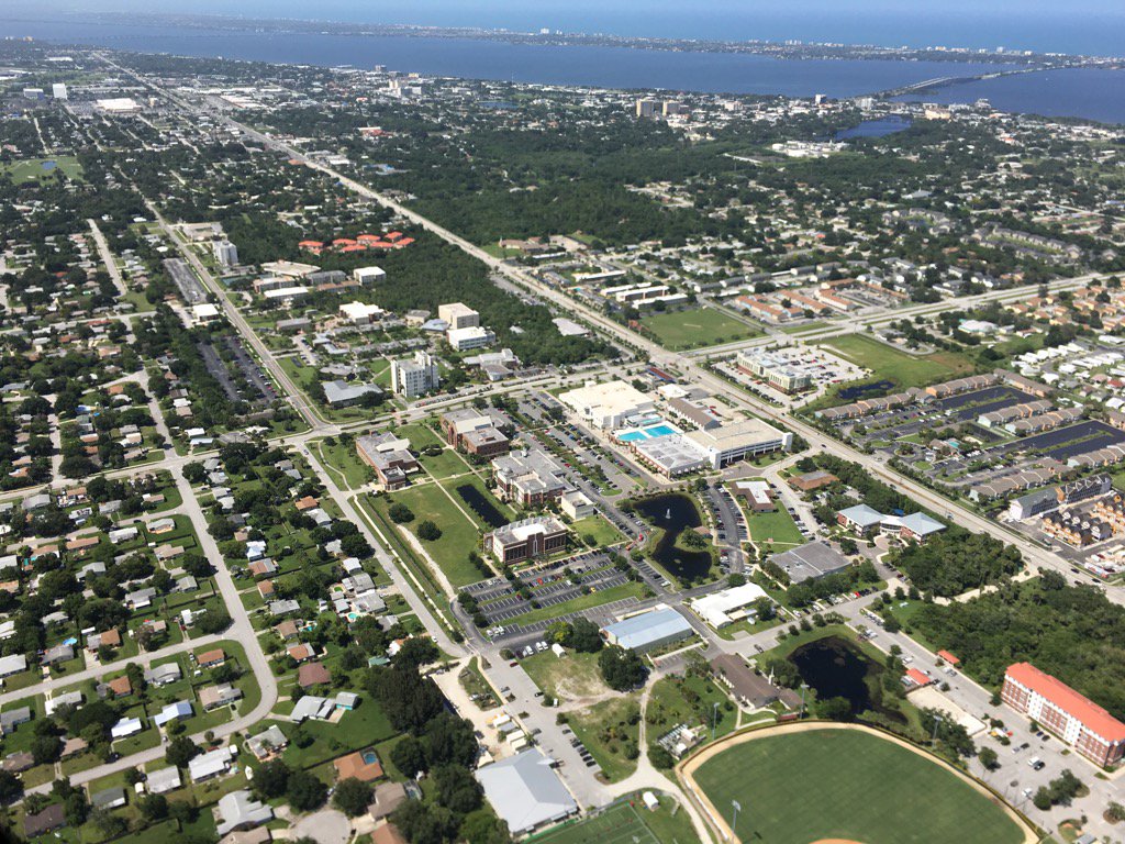Hello! <a href="/floridatech/">Florida Tech</a> #aerials #outthechopperwindow