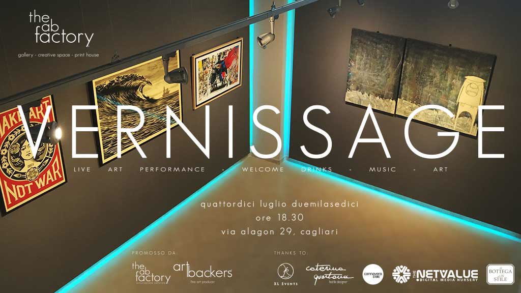 ArtBackers's tweet photo. Save the date!! 14 Luglio 2016 dalle ore 18,30 Vernissage di inaugurazione #theabfactory #galleria #cagliari https://t.co/FzFa85PyIx