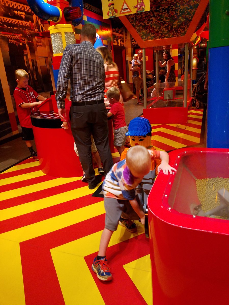 TechieEast's tweet photo. Day 9 update: Carter and Walker were in heaven #LegoLandKC. #EastSummer2016 https://t.co/DRe0z3CpUV