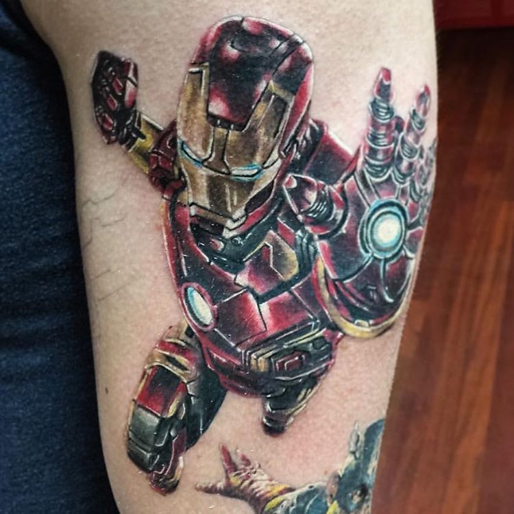 ironman tattoo marvel