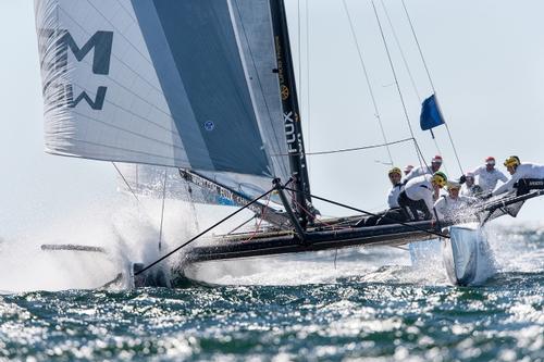 World Match Racing Tour heads for a climactic finale in Sweden  sail-world.com/146208