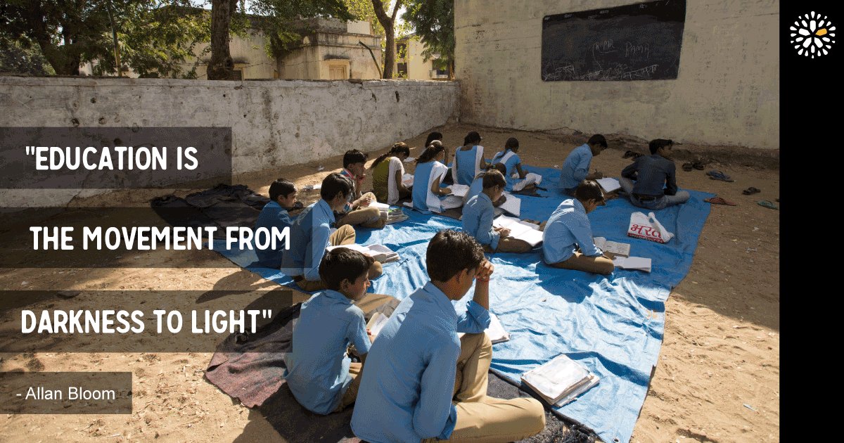 LearningSeed_'s tweet image. We love this quote from #AlanBloom about #education!