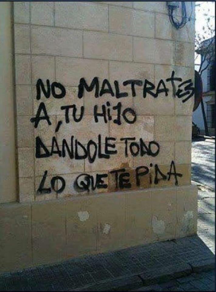 BelenArcones's tweet photo. Para pensar...
“No maltrates a tu hijo dándole todo lo que te pida”
#educación #formación https://t.co/UjwjmtuICl