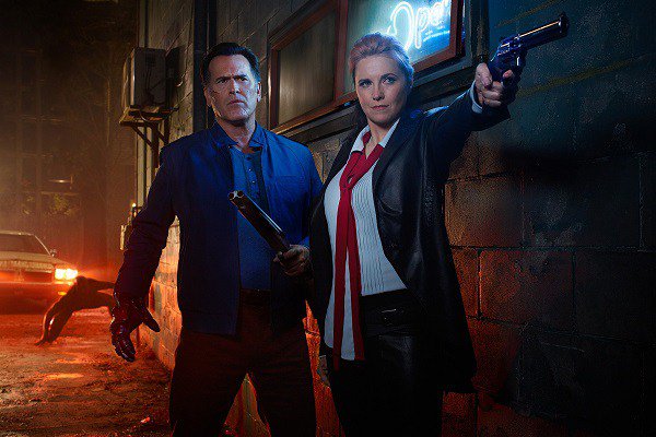 DisturbingTalks's tweet photo. STARZ Teases Season Two of “Ash Vs Evil Dead”, with a NEW Teaser and PHOTO! https://t.co/tVxu08Zp1o https://t.co/k395fdCMsw