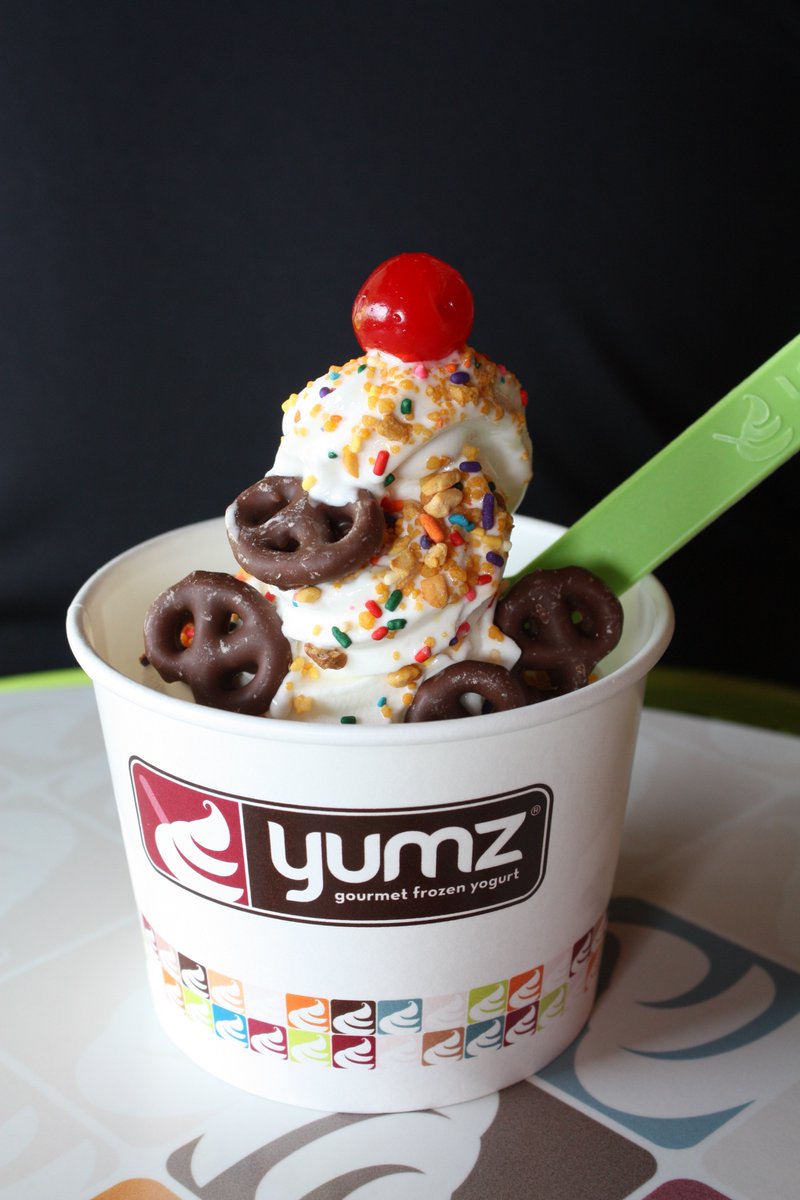 Need to cool down?  A cup of Yumz cools you down and fills you up with probiotics to give you a boost.  Sweet, huh?