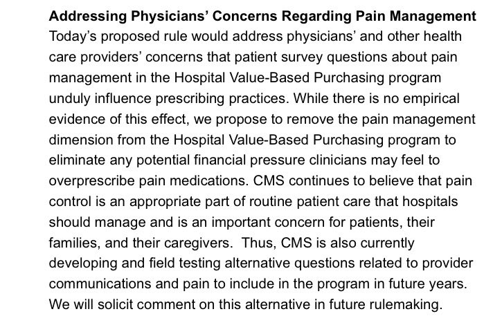 dr_tef's tweet photo. .@CMSGov releases proposed rule on HCAHPS &amp;HVBP Score @ashishkjha @MWFriedberg @Medscape https://t.co/BkAuegoPsW https://t.co/jvBMmqjelK