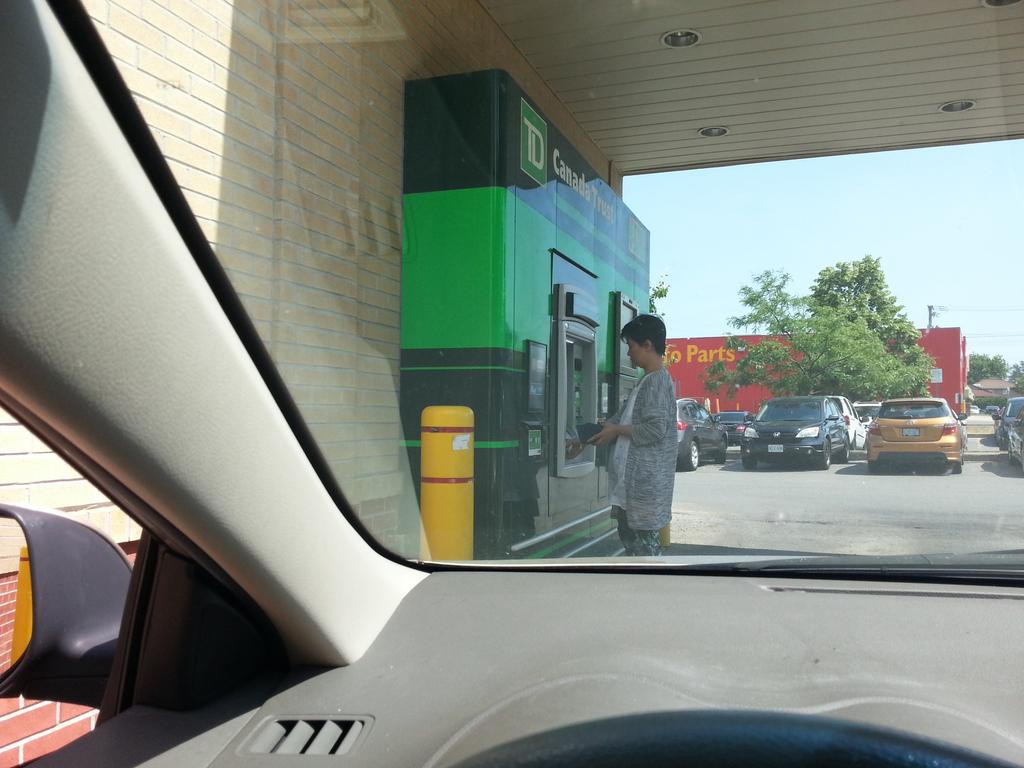 leamtang's tweet photo. @TD_Canada At branch 1175, some customers just don't get it. https://t.co/aAlVxiSziB