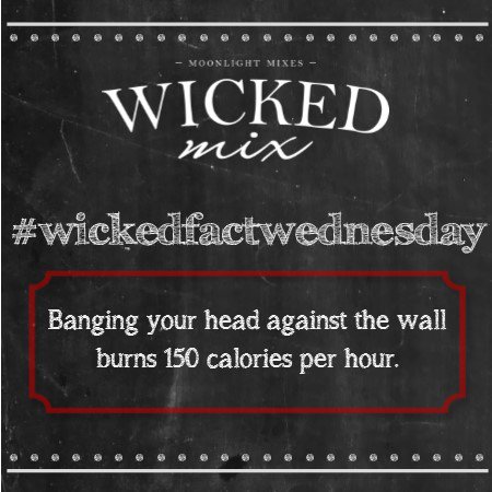 snackWicked's tweet photo. Good thing the work week is almost half over! #snackwicked #wickedfactwednesday https://t.co/cQwHgUlOYR