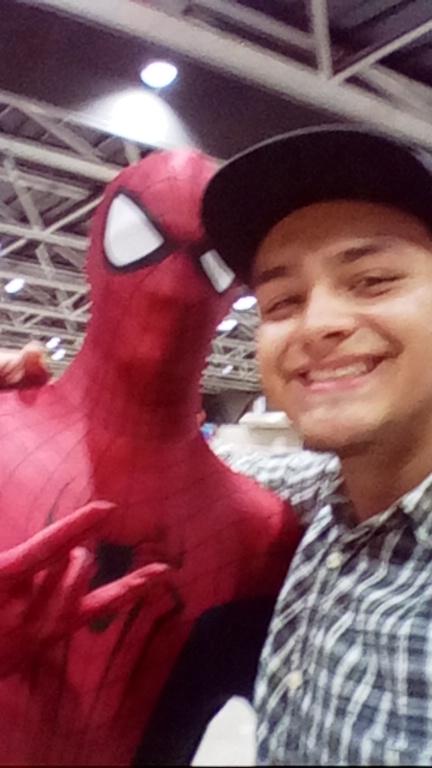 daReal_Panther's tweet photo. Met up with Spidey at #LIFE2016 I always knew he was one of ours. 😁😁😁 https://t.co/euSCQRB8QH