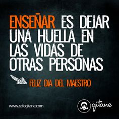 Teaching is leaving a print on the lives of other people! #HappyTeachersDay #FelizDiaMaestro