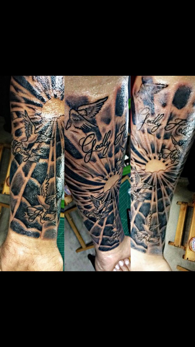GhKabreyon's tweet photo. GH 🙏🏽 first tattoo https://t.co/Z6shQX6irm