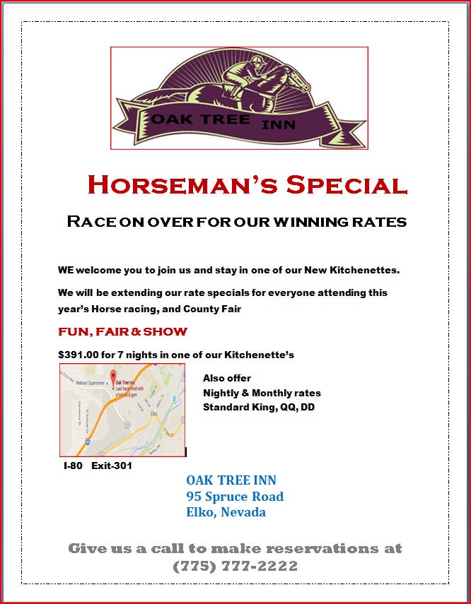 OaktreeElko's tweet photo. Horse Racing &amp; County Fair https://t.co/rF9Uj7gwPx