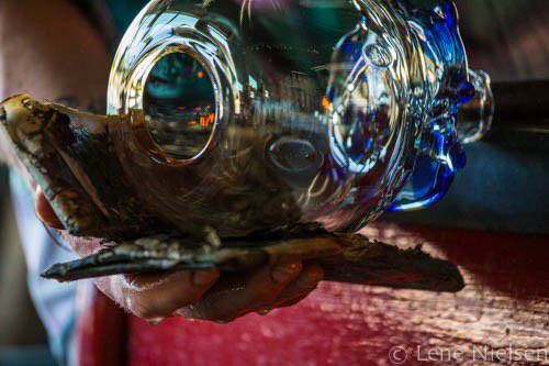 #glassblowing , what an #art form!! Thanks To Lene Neilson for capturing moments in our studio. ☺️