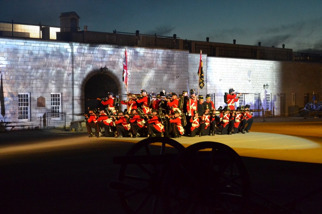 FHGCC80's tweet photo. Good luck to everyone in the Fort Henry Guard for tonight's first show of the season. https://t.co/A0P4JWNxz3