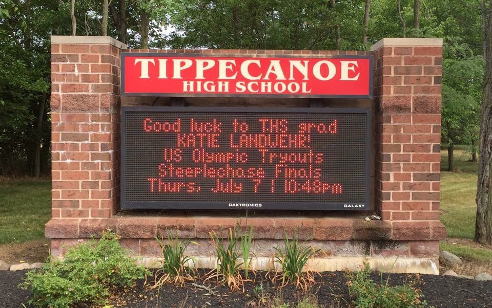 Good luck to former Tippecanoe stand out runner Katie Landwehr in the US Olympic Trials! #RunKatieRun
