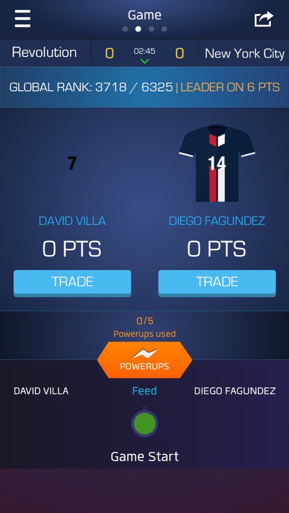 B94Hill's tweet photo. I just drafted David Villa &amp; Diego Fagundez on @UltimateFanLive for #NERevs v #NYCFC https://t.co/LxuKFhpQWN https://t.co/3Y7sqlM4M8