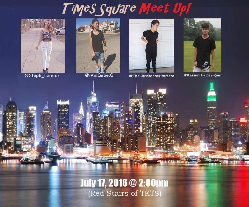 TheChrisRomerro's tweet photo. Come see me in newyork 😍 it's free!(; https://t.co/WZ6G252vKZ