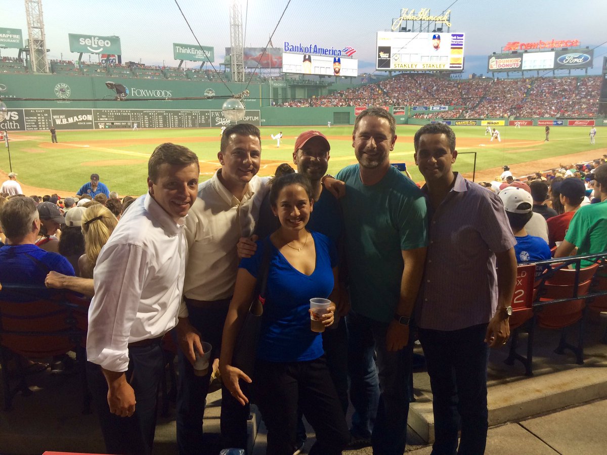Our team &amp; intern have more fun after rewarding day working w/ client than <a href="/Brad_denning/">Brad Denning</a> &amp; team #PwCEngage #gauntlet