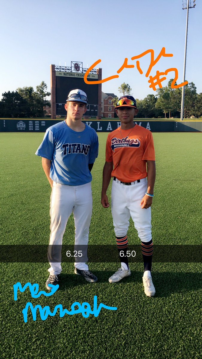 S/O to these two men with the fastest 60s of the first round!