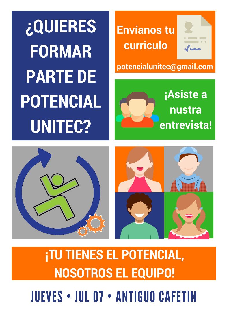 PotencialUNITEC's tweet photo. ¿Consideras que tienes potencial? Ven y demuestralo mañana en @UNITECVE #Guacara ¡Te esperamos! https://t.co/9KEjky4fqD