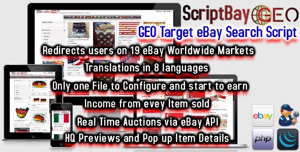 WpWarez's tweet image. #Scriptbay GEO - Geo Target #Ebay Search ... - #AffiliateEbay #AffiliateScript goo.gl/jyMdJ7