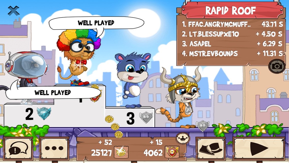 funrun2page's tweet photo. Get on my level, son! #funrun2 #BlessUpxE10 #Asadel #EvBounds GG @FlightFR2 now we're even 😏 https://t.co/sGvr7DdCjk