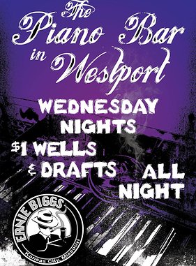 ErnieBiggsKC's tweet photo. The AC is back up and running and the $1 drinks will be flowing ALL NIGHT TONIGHT @ The Piano Bar in Westport !!! https://t.co/pfFQcIFPHI