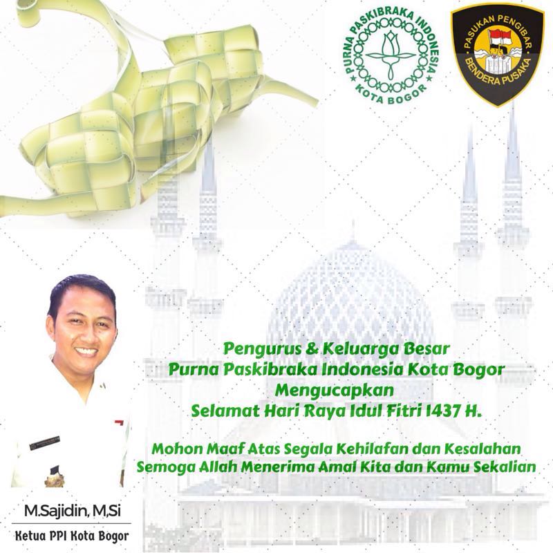 Kami mengucapkan selamat hari raya idul fitri 1437 H. #EidMubarak