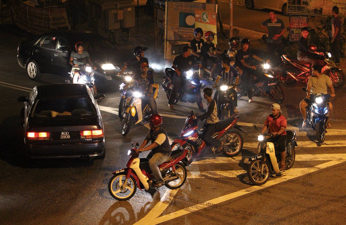 Mat Rempit Nk Selfie Jap Muahahahaha Reza Maarof Flickr