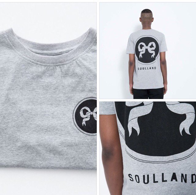 Long-Weekend Casuals - Soulland grey tee now 70% off #TimeToStockUpOnStaples #Classic #Tees #Sale