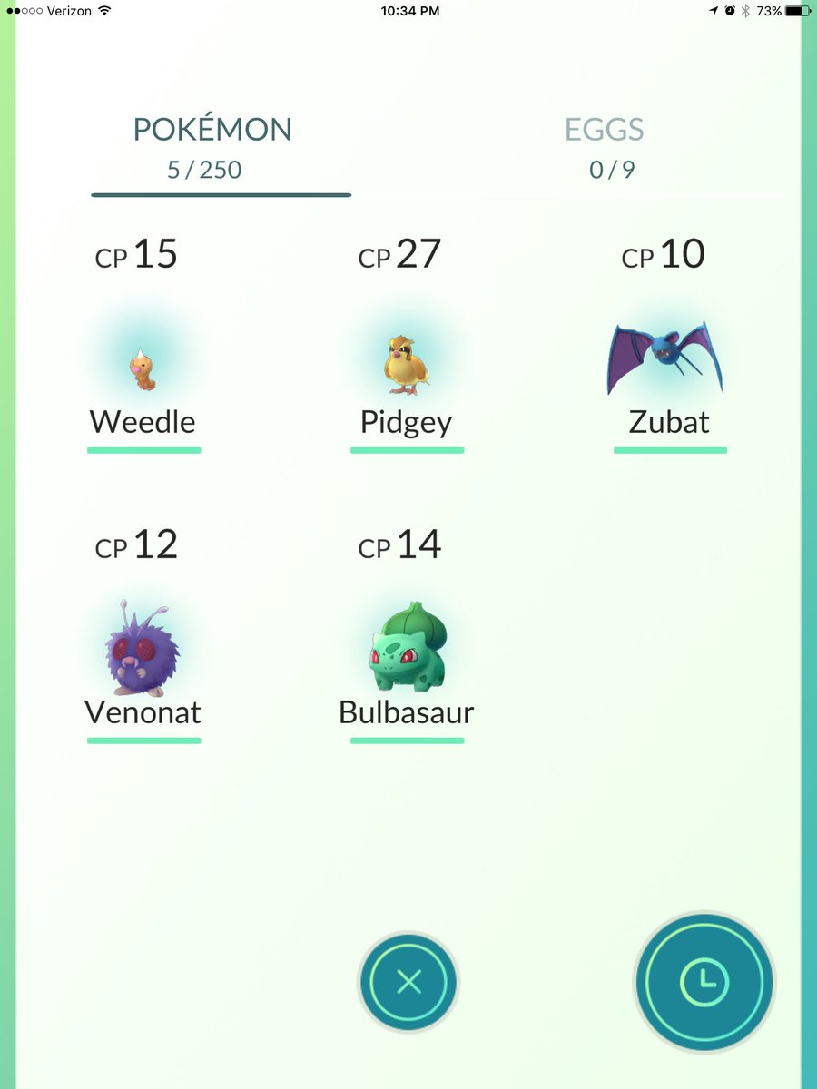 JayJane28's tweet photo. This is as far as I got with the new #PokemonGO before the servers kicked me out. Oh well. #backtohomework https://t.co/8g2l1mr8d9