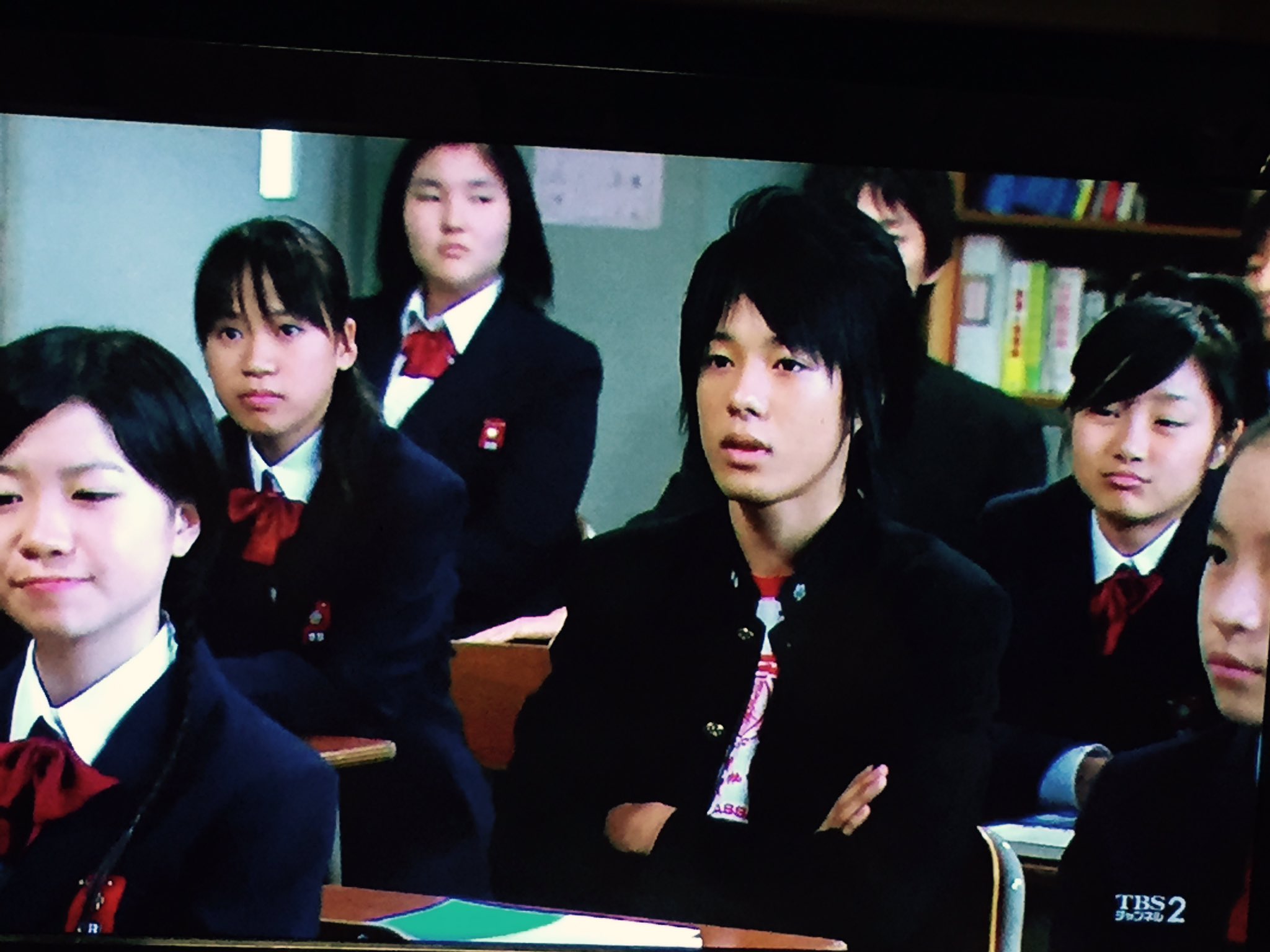 あやの A Twitteren シリーズ8 O なーつーかーしー カミューくんうまく撮れない 笑 金八 第8シリーズ 真田佑馬 亀井拓 植草裕太 カミュー ケイド