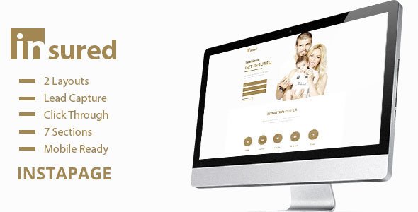 WarezNulled's tweet image. Insured - #Instapage Landinge Page - #Agent #Codetracks #Home #Insurance goo.gl/3d4MsY