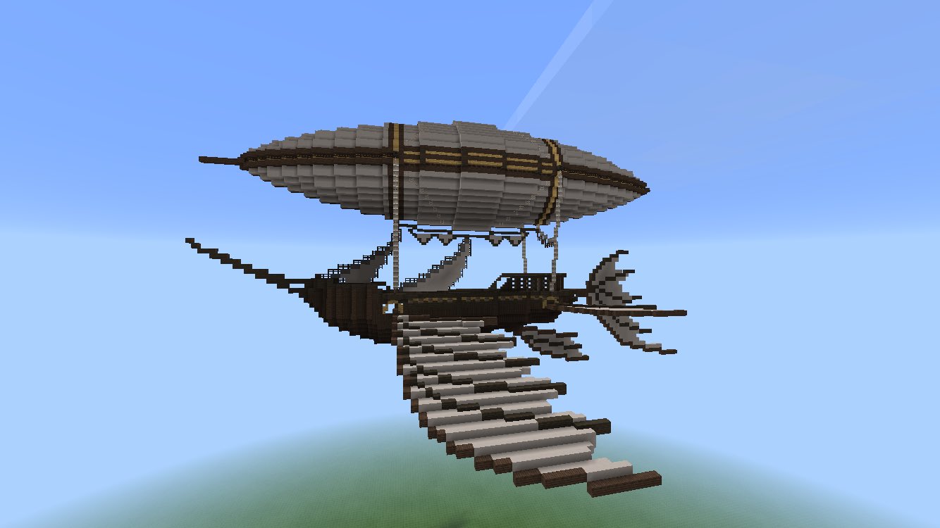 טוויטר えにぐま Minecraftpc Pe בטוויטר 未だに完成してない飛空艇 名前は無難にフリューゲルとでもしておこうかな ｰｰ マイクラpe 飛空艇 T Co Qupbk71jbd
