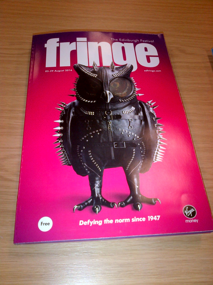 LibrariesNL's tweet photo. Good morning :)
We've just gotten our @edfringe brochures in. We don't have many & they won't last long #bestbequick https://t.co/JpD78Zm1nm