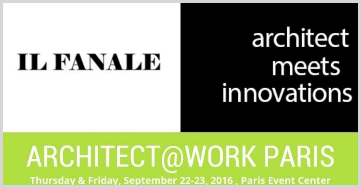 We're glad to announce our participation to ARCHITECT@WORK PARIS: come and meet us! <a href="/ATW_INTL/">ARCHITECT@WORK</a> #lightingdesign