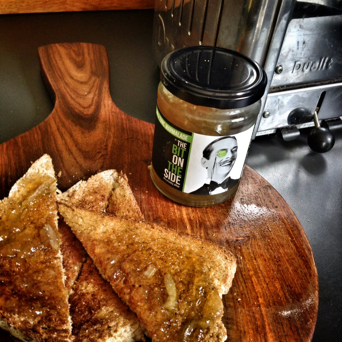 CottageEasel's tweet photo. Wow this gin &amp; tonic marmalade by Somerset brand @TheBitontheSid1 has certainly perked up our breakfast this morning https://t.co/5d8pCzFNCD