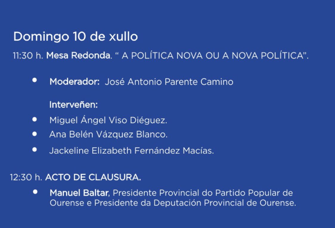 PPdeOU's tweet photo. 📅 10 Xullo VI Edición @EscolaVeranPPOu #PLFD 

Modera @ParenteHistoria 

@anadebande 
@Miguel_Viso 
@jackefm26 https://t.co/pr4ZMWTi6X