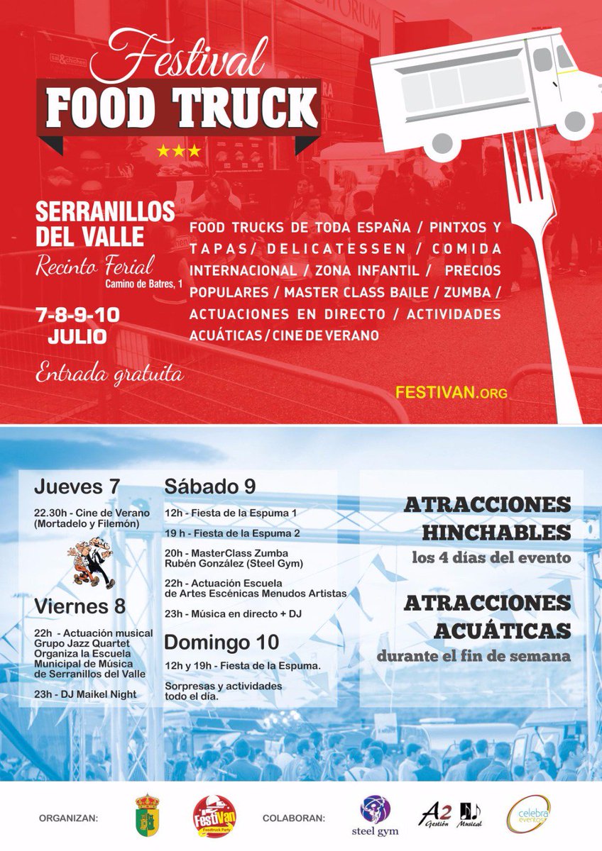 FestiVanFT's tweet photo. Vente a Serranillos del Valle hoy a partir de las 19h. Que no te lo cuenten #SerranillosDelValleSeMueveMueveteConEl https://t.co/tDBA8conE2