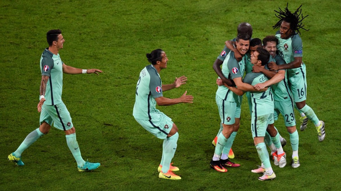 ThePuntersPage's tweet photo. Portugal at European Championships:

1996: QF
2000: SF
2004: Runners Up
2008: QF
2012: SF
2016: Final

Not bad. https://t.co/h342ZomMr0