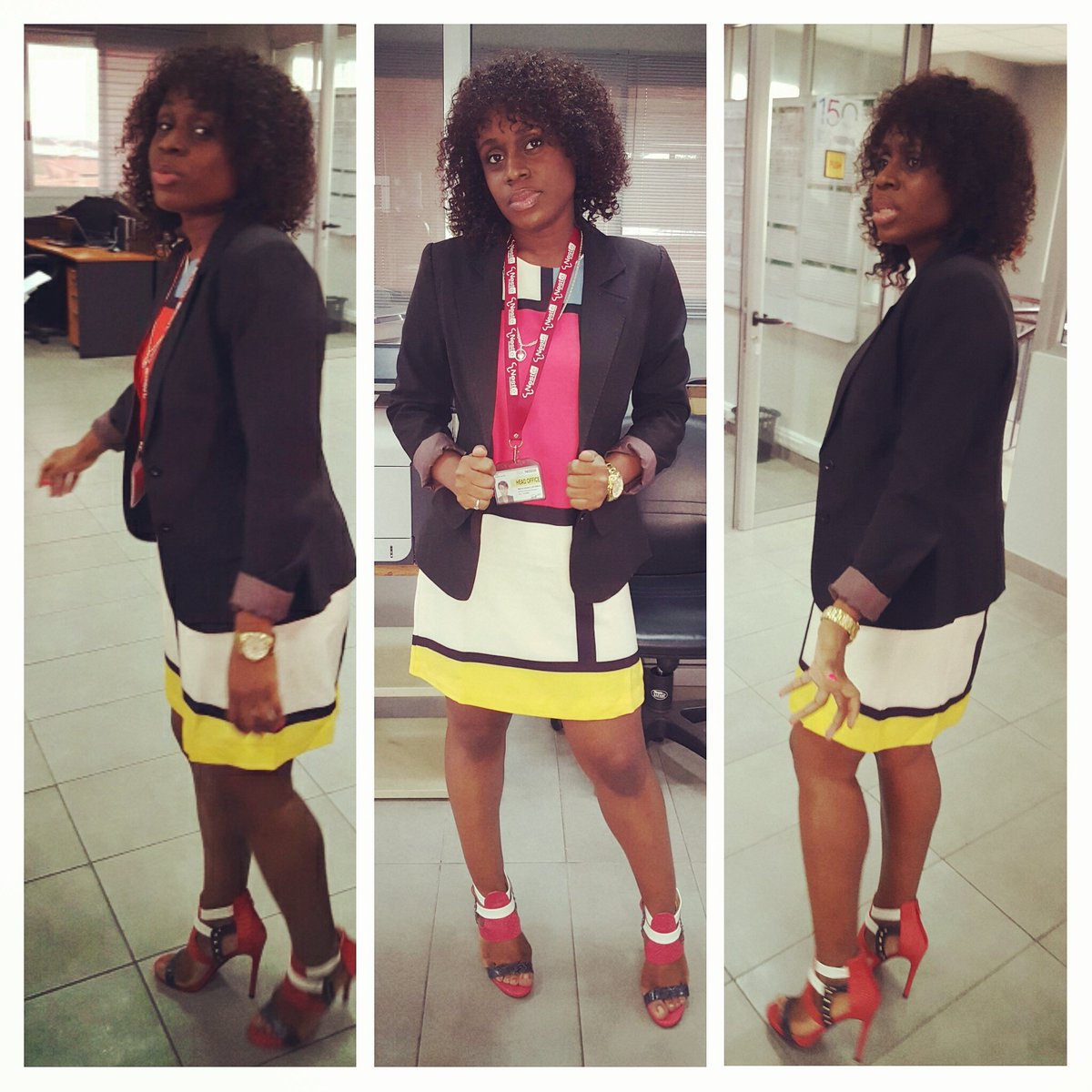 MJLuk31's tweet photo. Smart girl can have style too... all teh way from africa #congo #243 #congostyle #fashion #black #girl https://t.co/CT6rRzhLgk