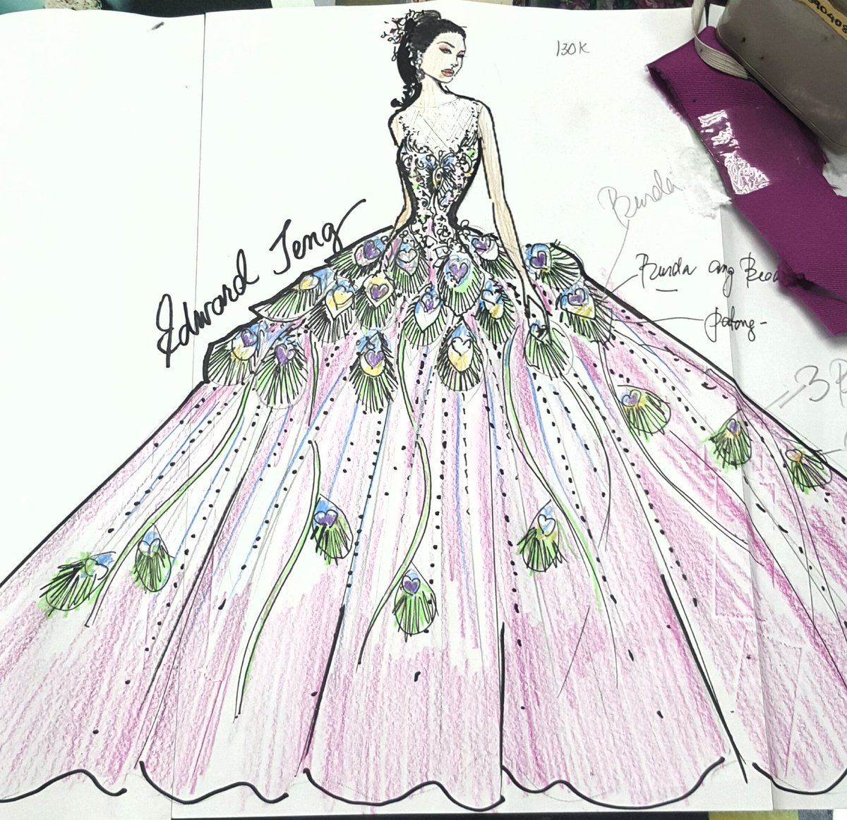 debut gown design