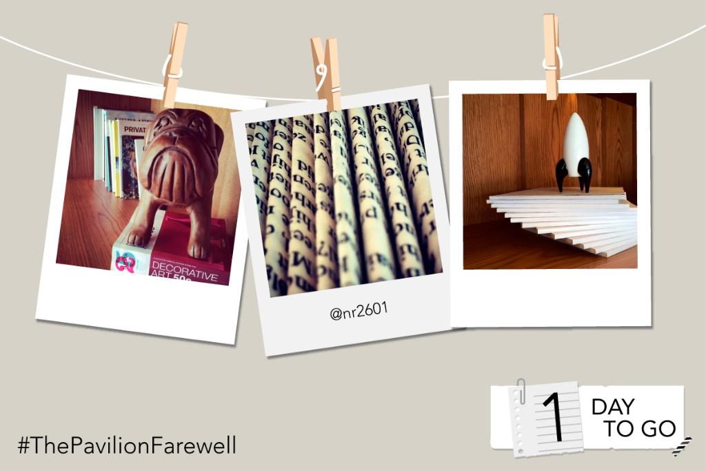 It's these itsy bitsy pieces which together made up the #beauty of our library corner. #ThePavilionFarewell