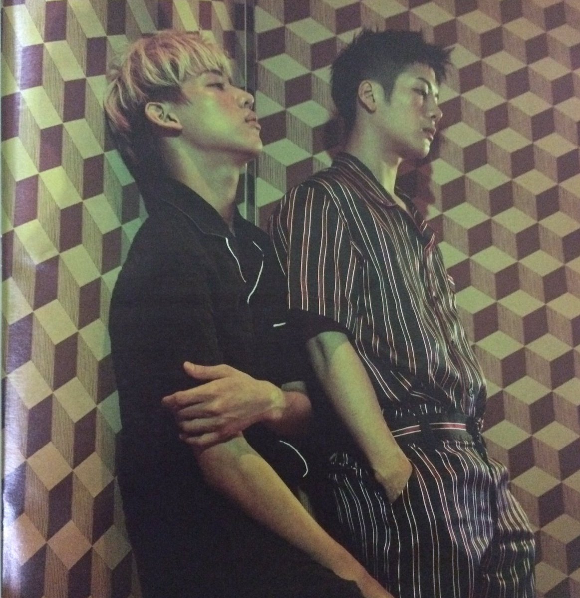 palmysmoothie's tweet photo. บอกเลยว่าพังมาก งานดีย์ไปอีก 😭😭😭💕 #JACKBAM #HIGHCUT https://t.co/bqrhQm7Bk5