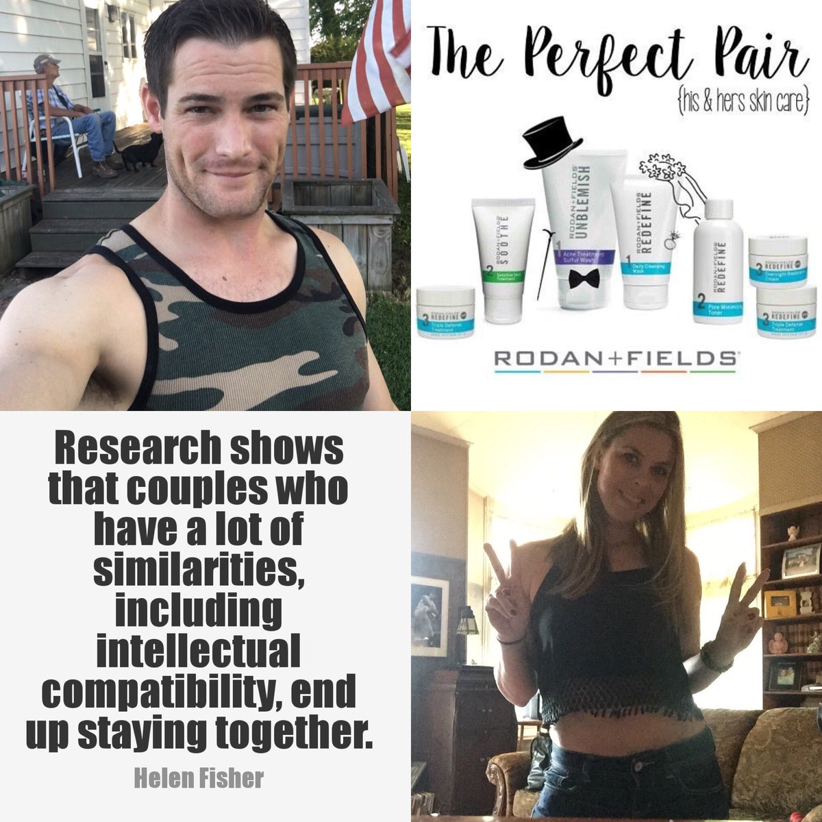 therfcouple's tweet photo. It's date night! Couples &amp; conversation! #rodanandfields #hisandhers #beyourownboss #consultants #hiring #hiringnow https://t.co/K2vXMOMAtZ