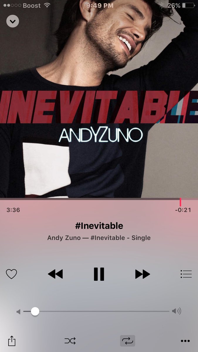 Vickycabreraof's tweet photo. Me gusto tanto el sencillo de @AndyZuno que fue #Inevitable no comprarla😁 mucho exito corazón. #comprenla #RT #share https://t.co/FpscZxe4EB