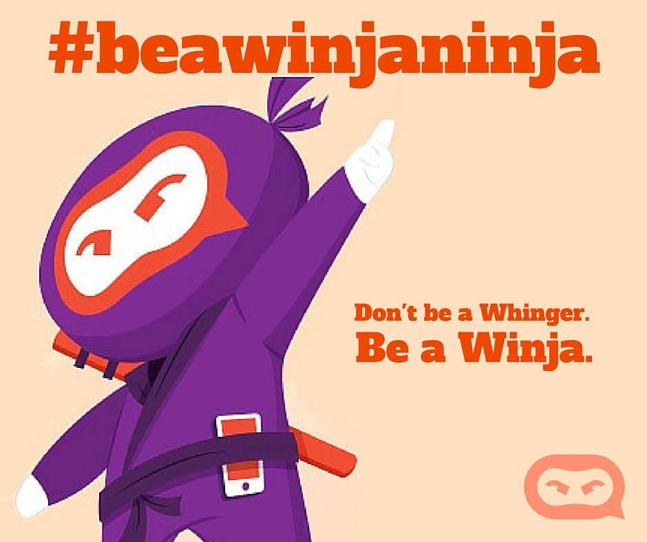 Winja_Feed's tweet photo. Meet #winjaninja. Winja Ninjas get complaints heard, supported and amplified! Join the dojo https://t.co/pNkzwtSdPI https://t.co/7a3NZd40cH