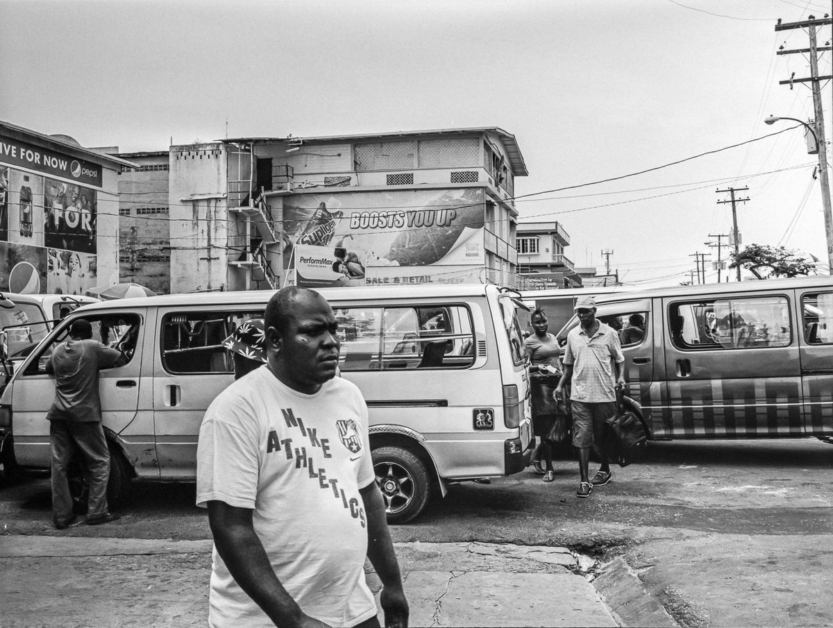 nramkarran's tweet photo. A Crowded Corner. #analog #film #street #photography #KodakTriX400 #FujiGA645 #georgetown #guyana https://t.co/2MSacZDZZK