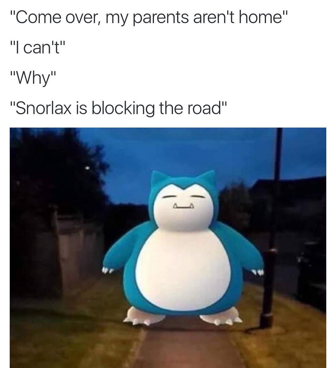 Pokemons got no chill #Pokemongo